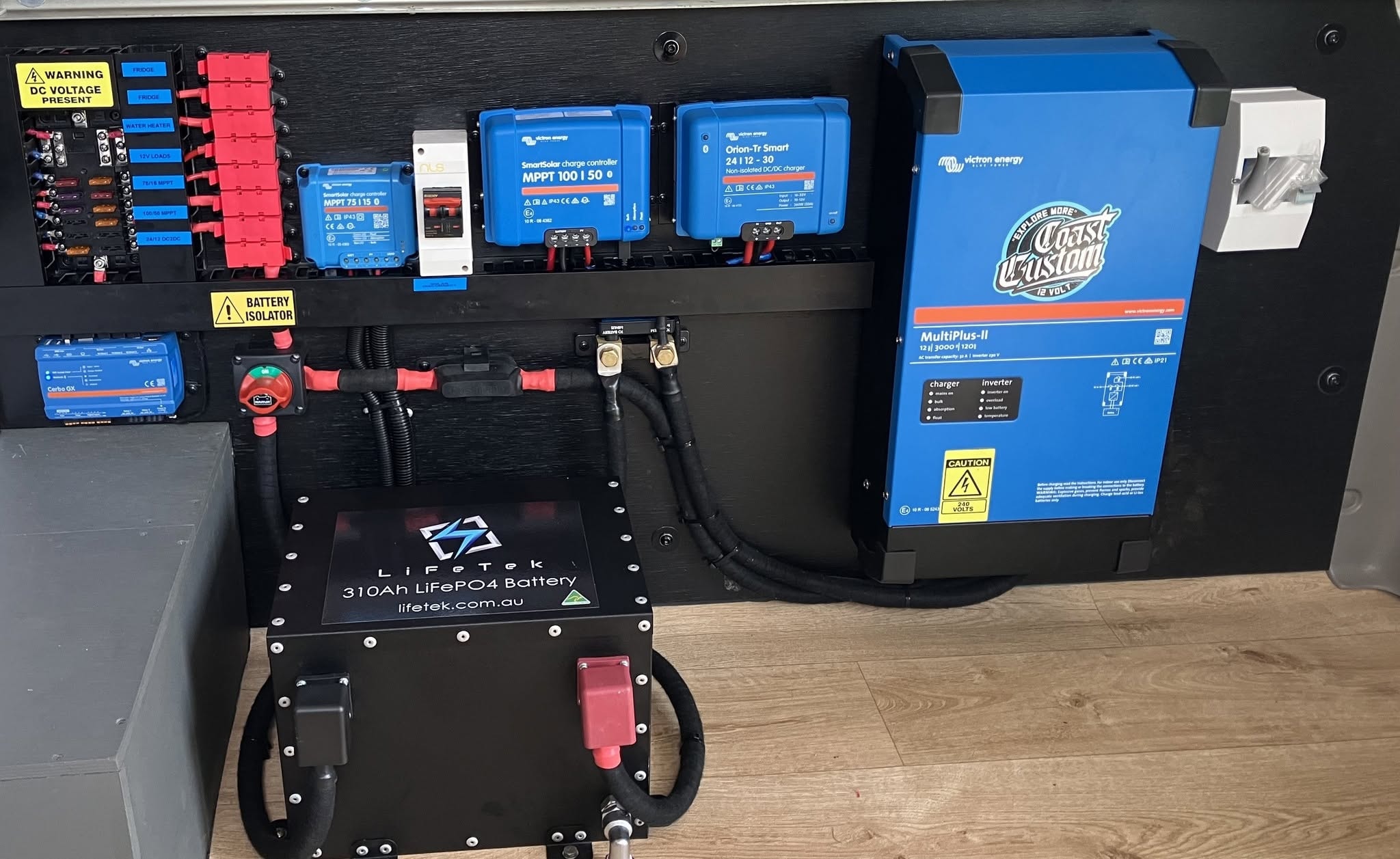 LiFeTek 310Ah & 330Ah lithium battery