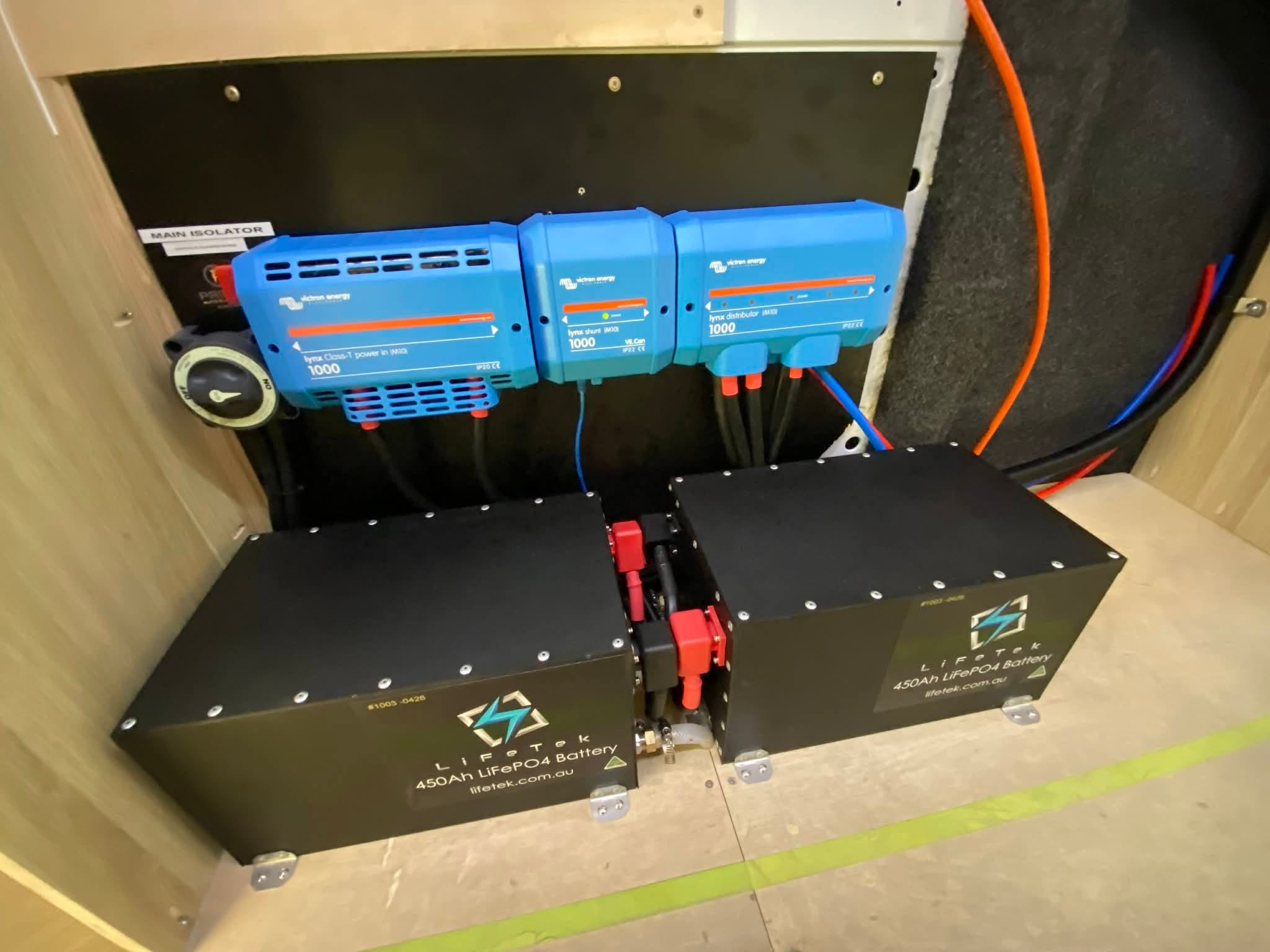 LiFeTek 410Ah & 450Ah lithium battery